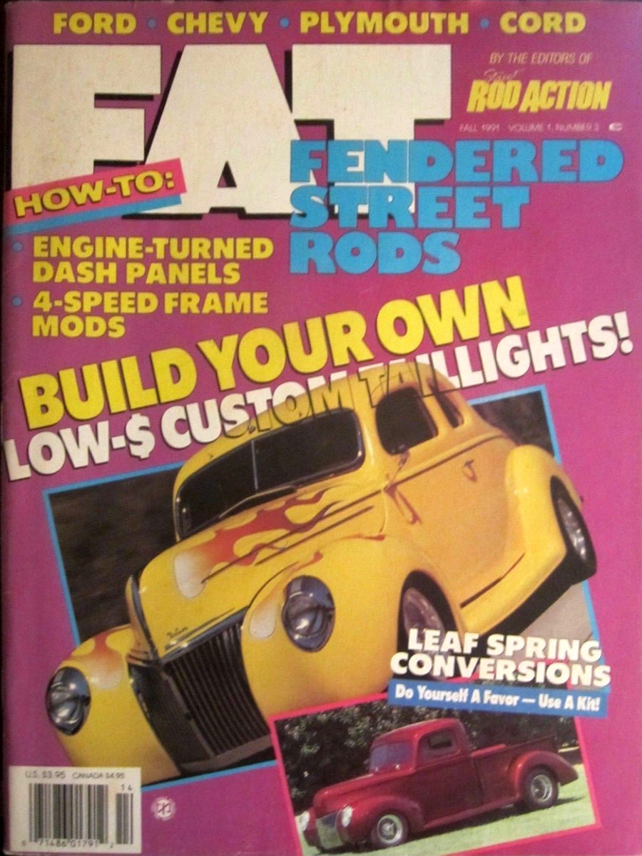 Fat Fendered Street Rods 1991 Fall
