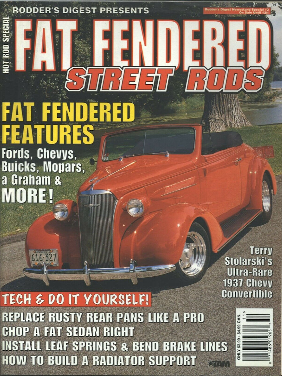 Fat Fendered Street Rods July Aug August 1993