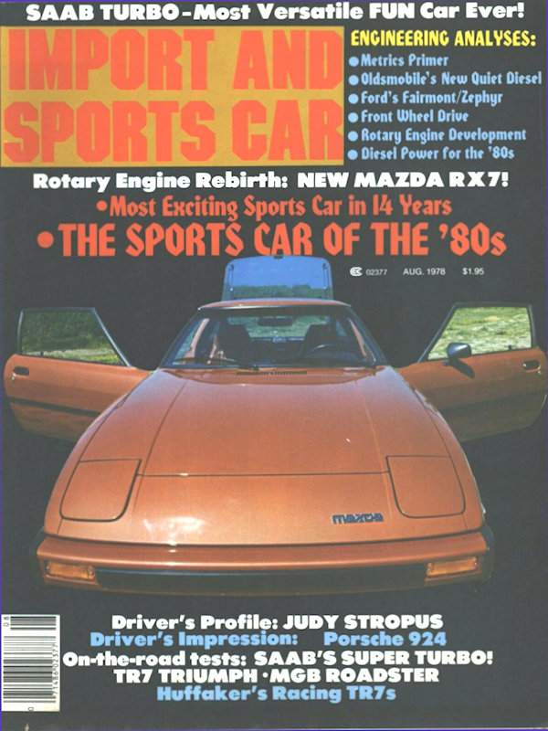 Aug August 1978 Import and Sports Car