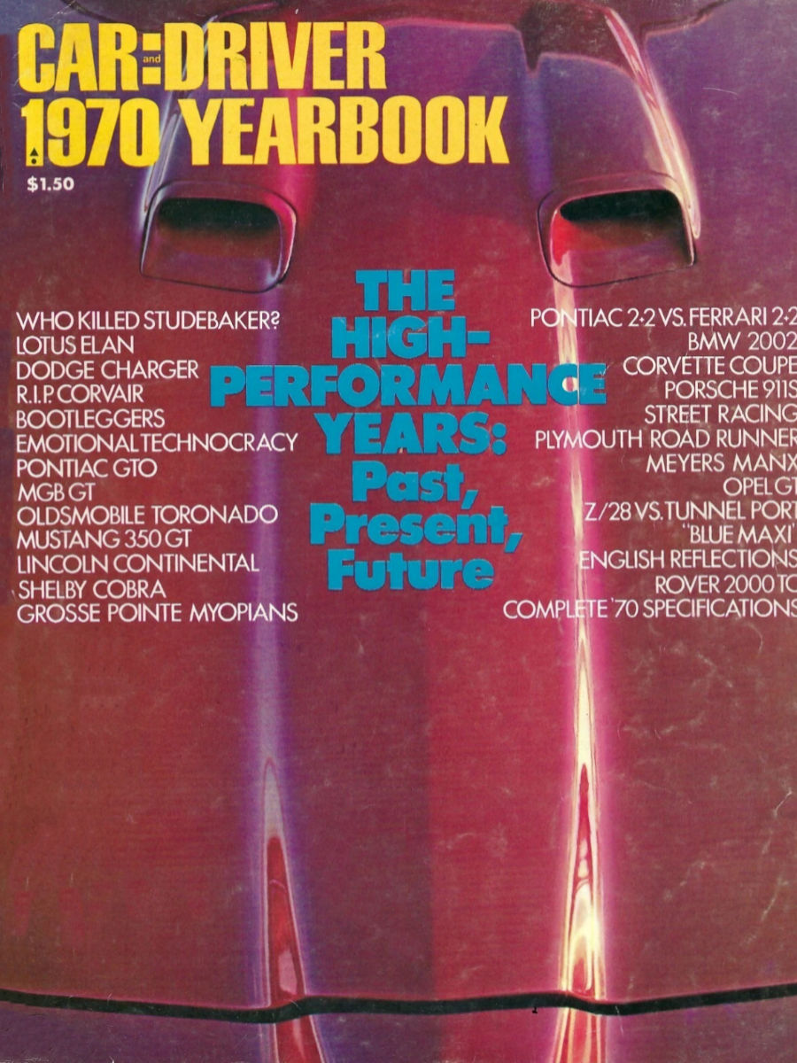 1970 Car and Driver Yearbook