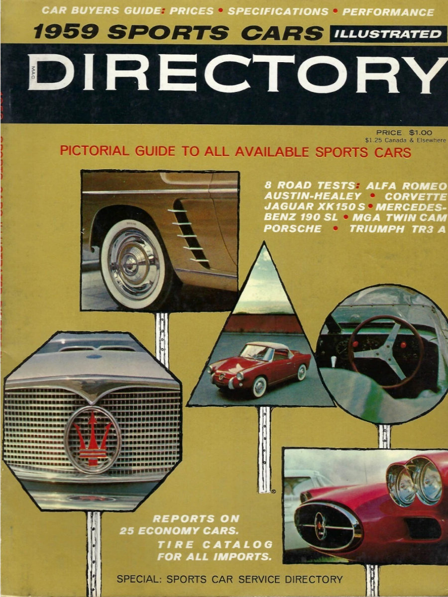 1959 Sports Car Illustrated Directory