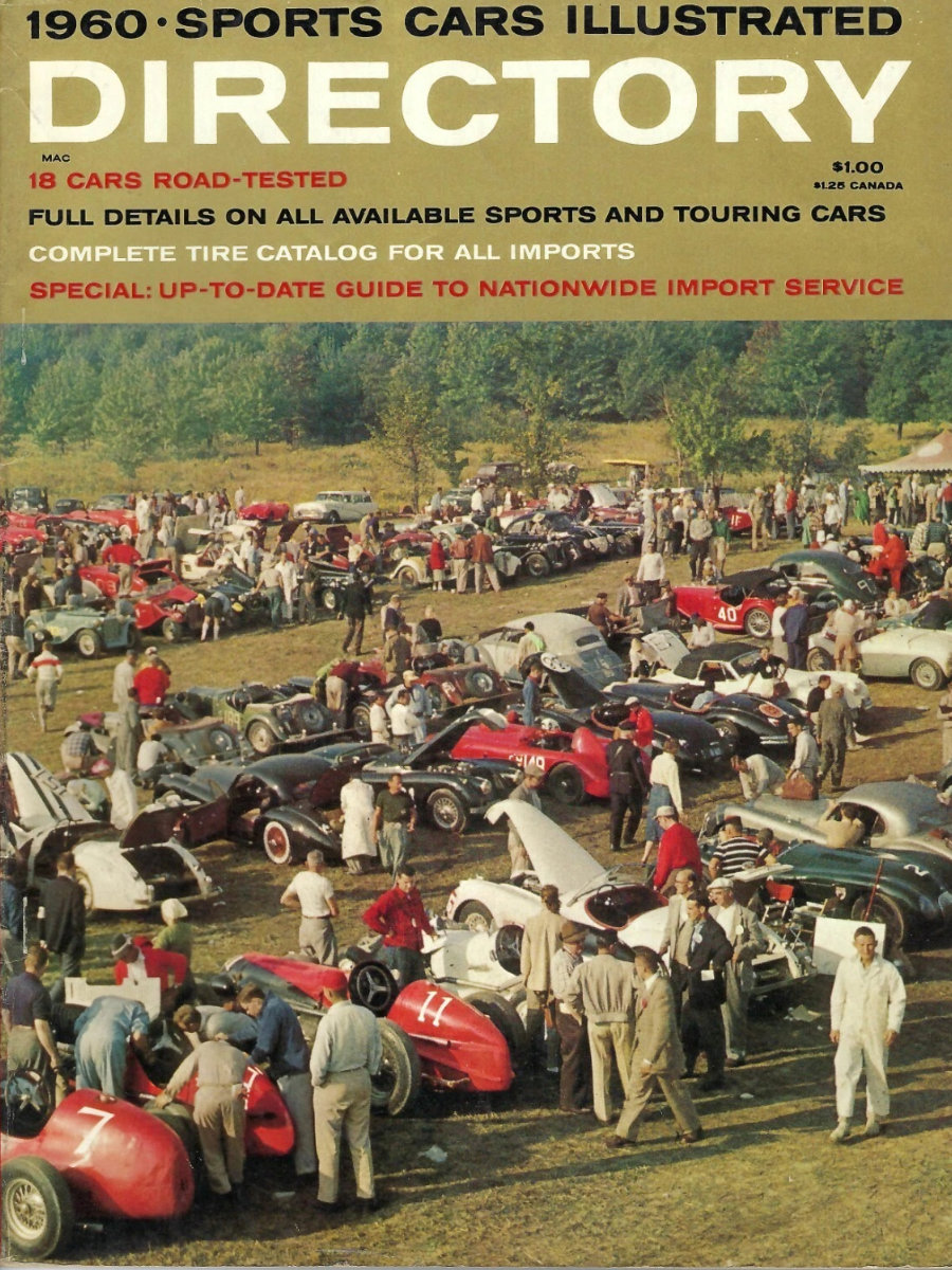 1960 Sports Car Illustrated Directory