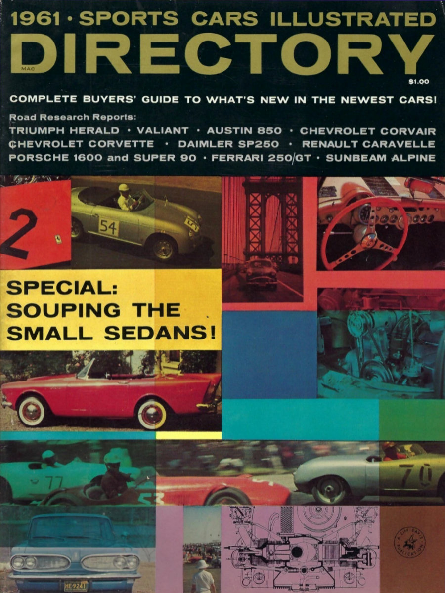 1961 Sports Car Illustrated Directory