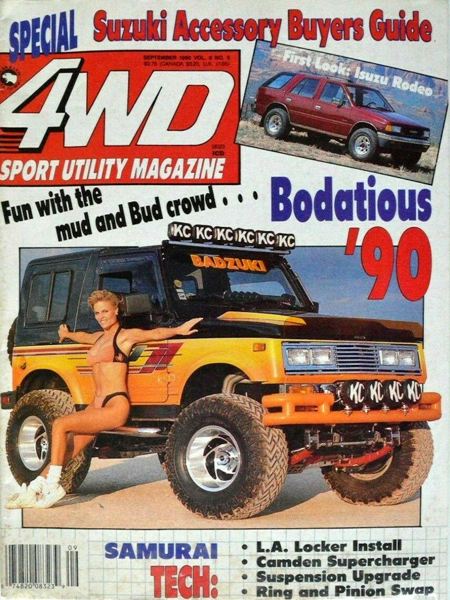 4WD Sport Utility Sept September 1990