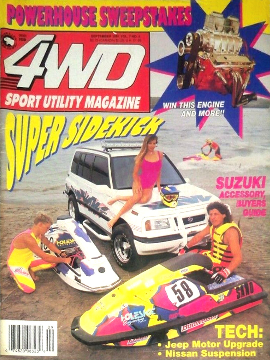 4WD Sport Utility Sept September 1991