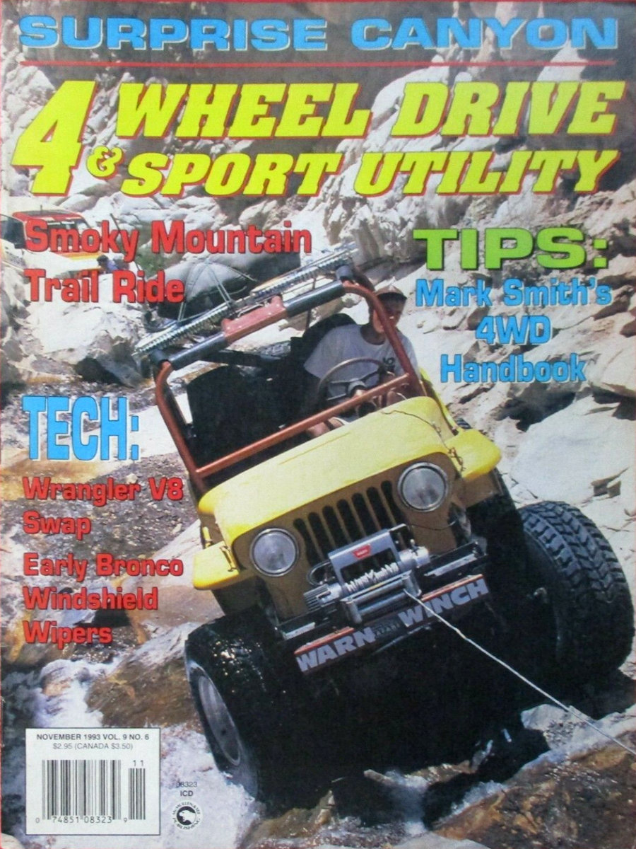4-Wheel Sport Utility November 1993