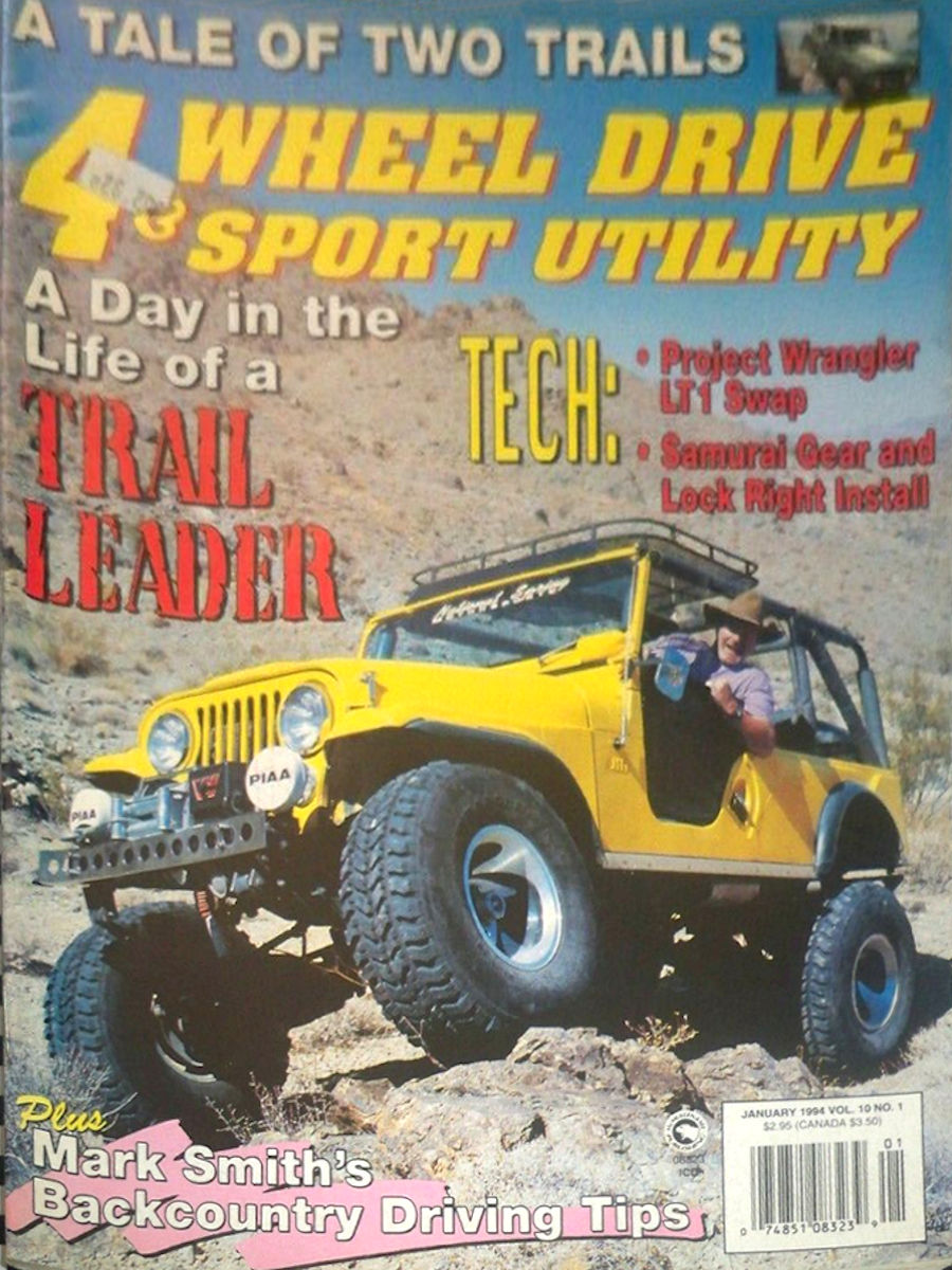 4-Wheel Sport Utility January 1994