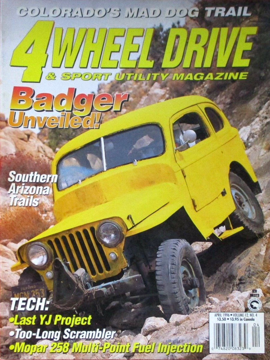 4-Wheel Sport Utility April 1996