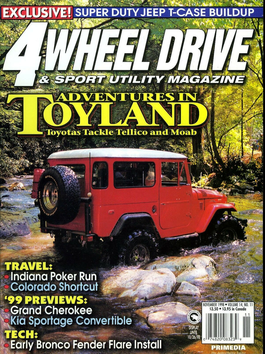 4-Wheel Sport Utility November 1998