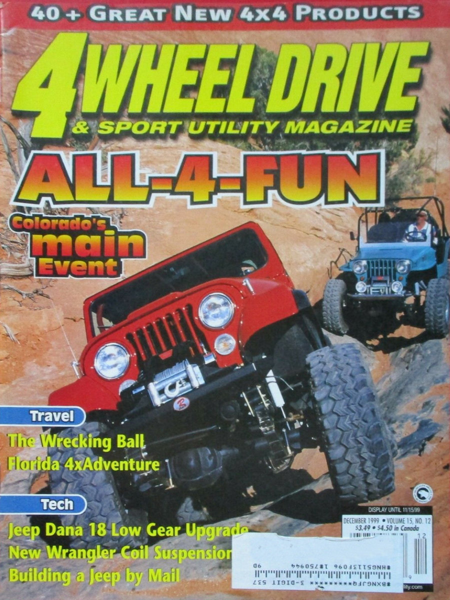 4-Wheel Sport Utility December 1999