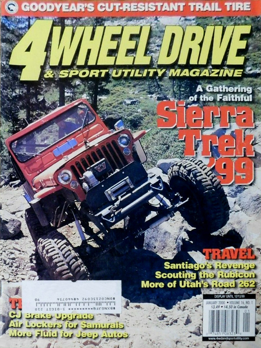 4-Wheel Sport Utility January 2000