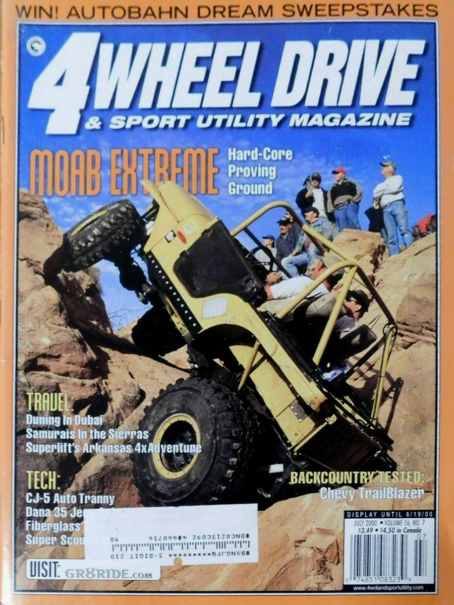 4-Wheel Sport Utility July 2000