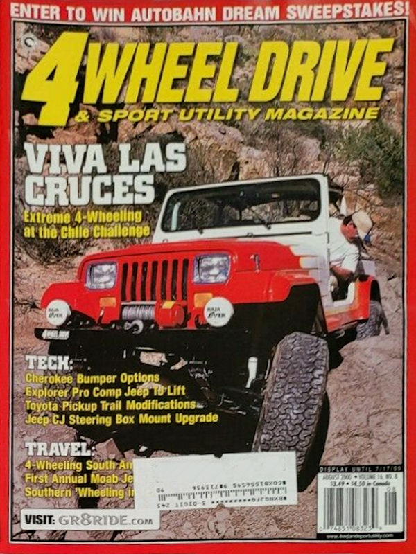 4-Wheel Sport Utility August 2000