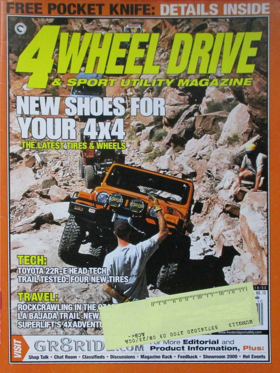 4-Wheel Sport Utility October 2000