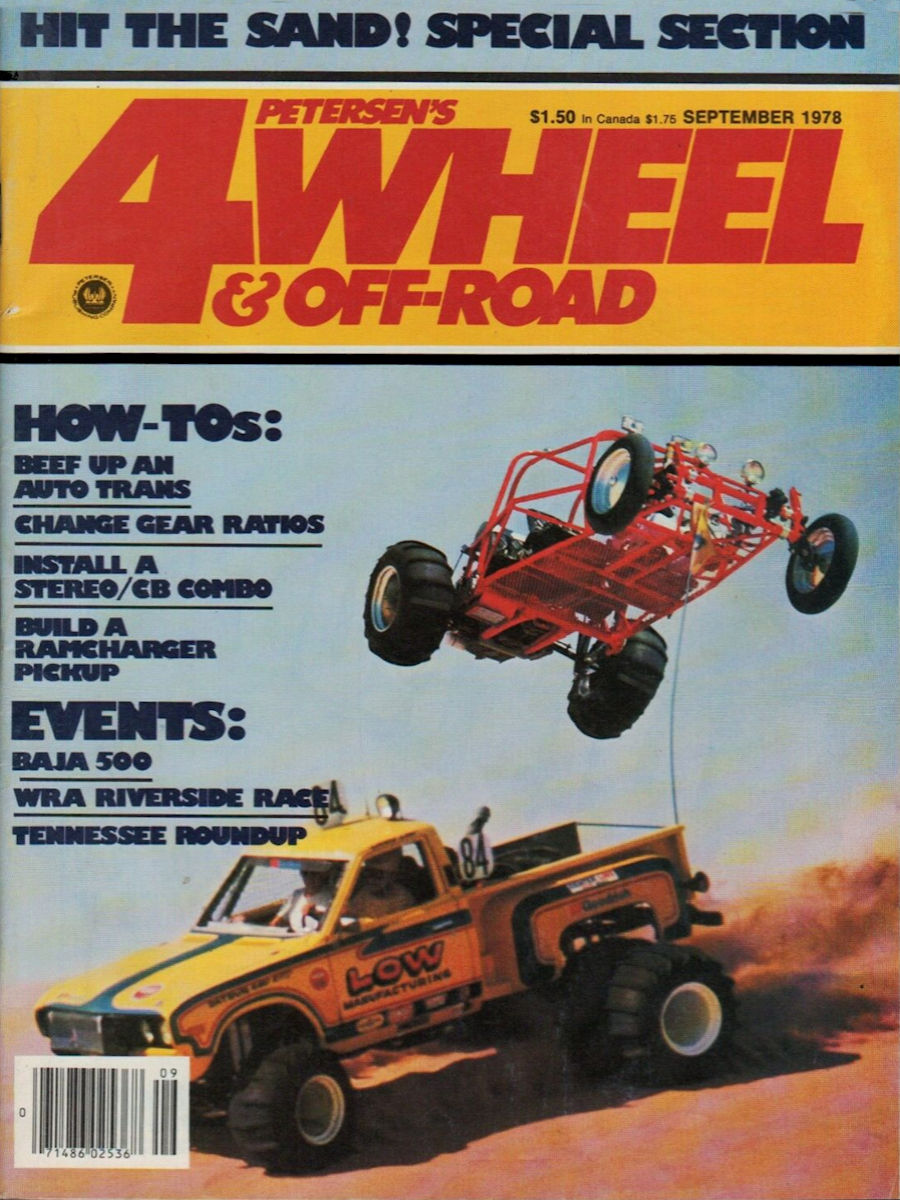 4-Wheel Off-Road Sept September 1978