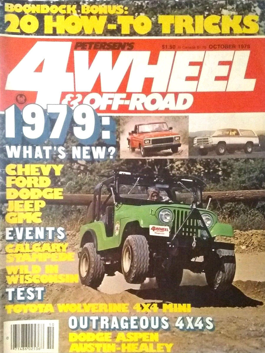4-Wheel Off-Road Oct October 1978