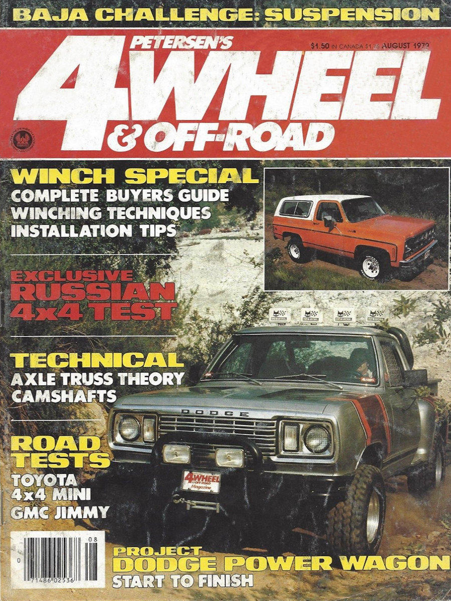 4-Wheel Off-Road Aug August 1979