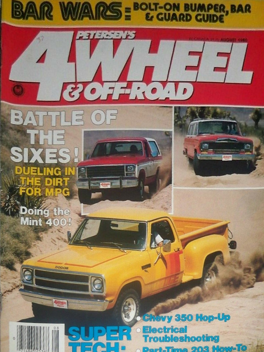 4-Wheel Off-Road Aug August 1980