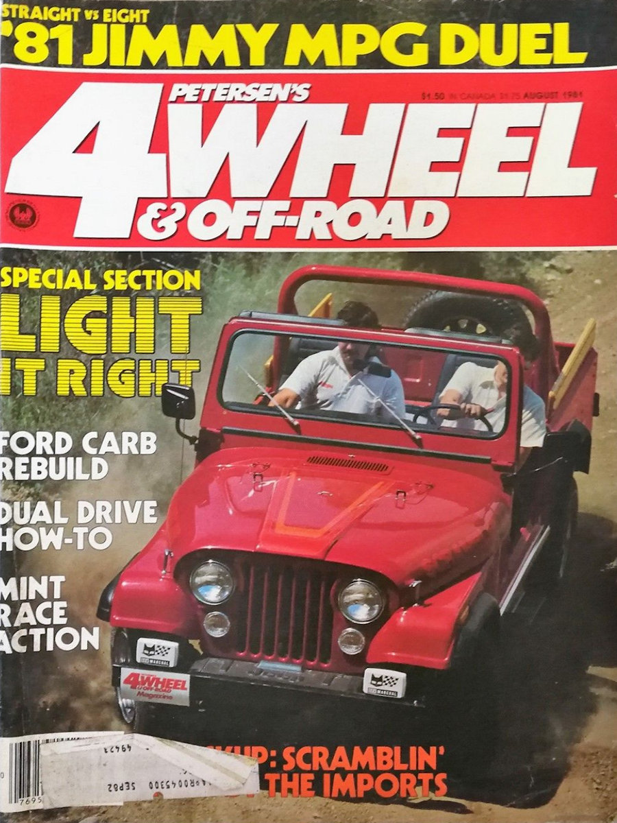 4-Wheel Off-Road Aug August 1981