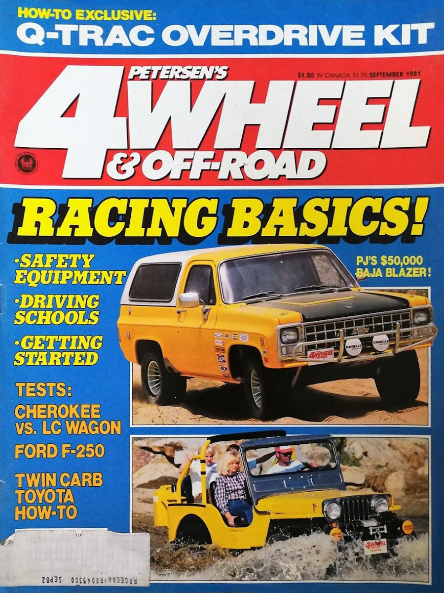 4-Wheel Off-Road Sept September 1981