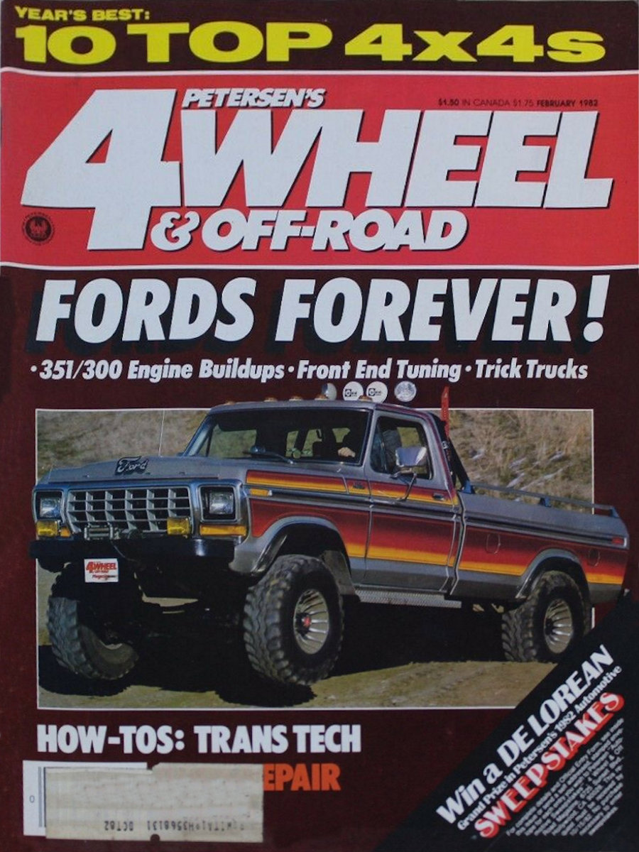 4-Wheel Off-Road Feb February 1982