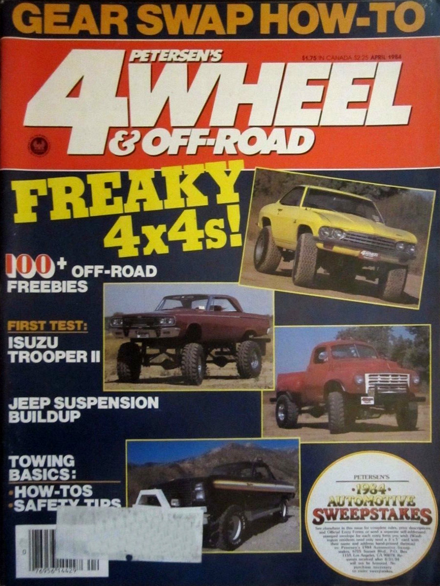 4-Wheel Off-Road Apr April 1984