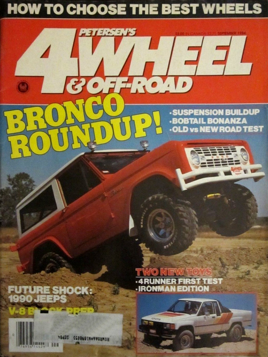 4-Wheel Off-Road Sept September 1984