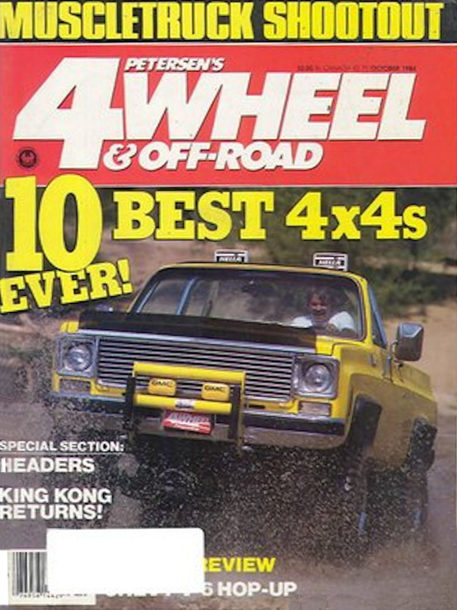 4-Wheel Off-Road Oct October 1984