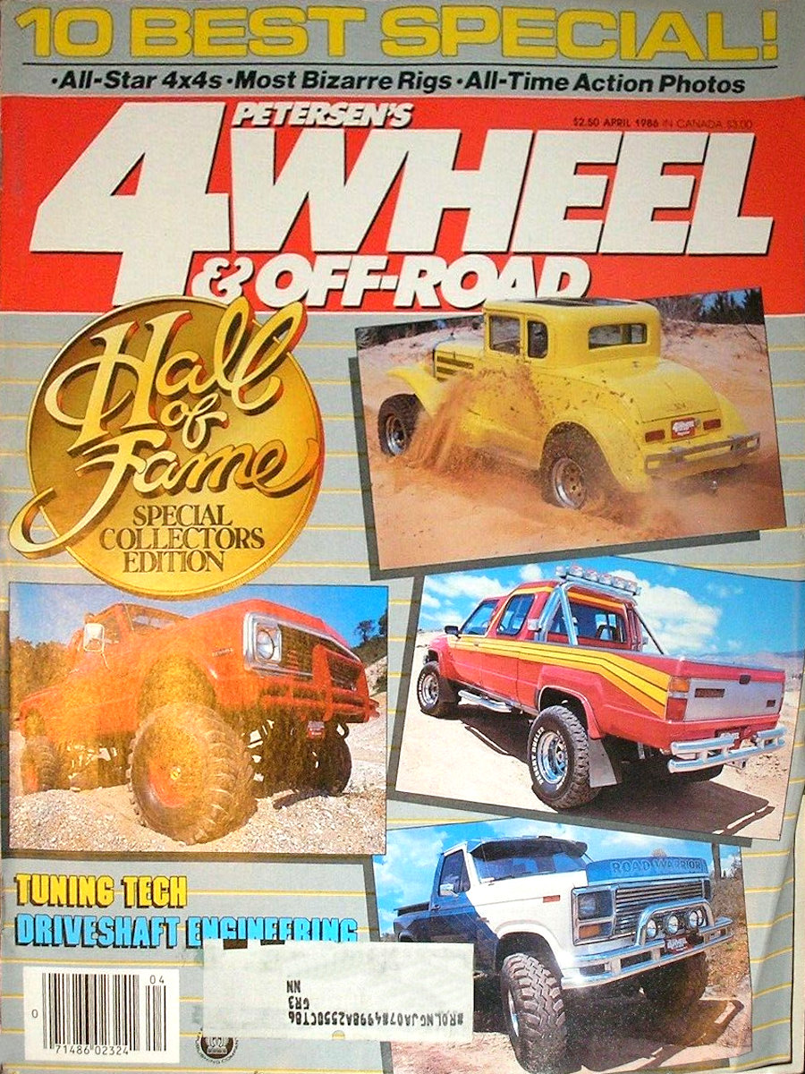 4-Wheel Off-Road April 1986