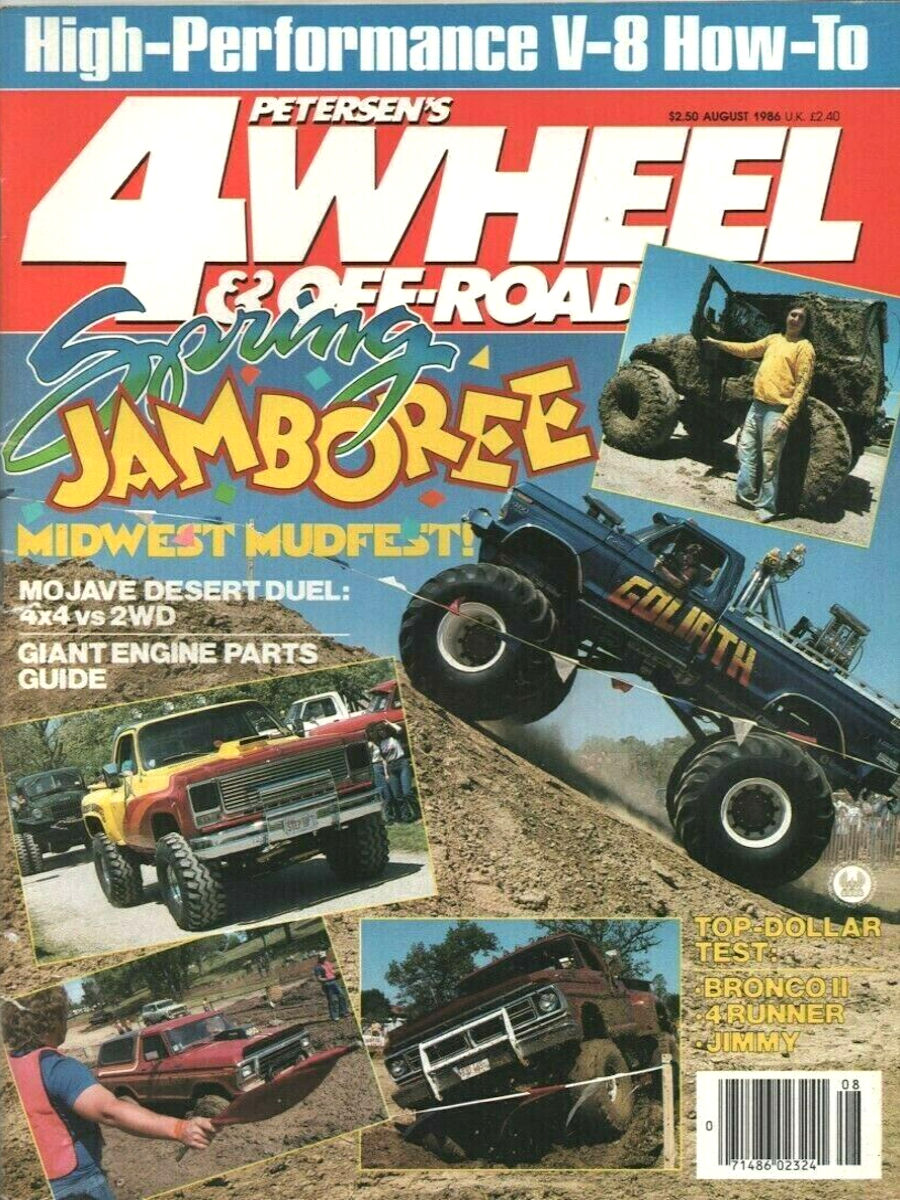 4-Wheel Off-Road August 1986