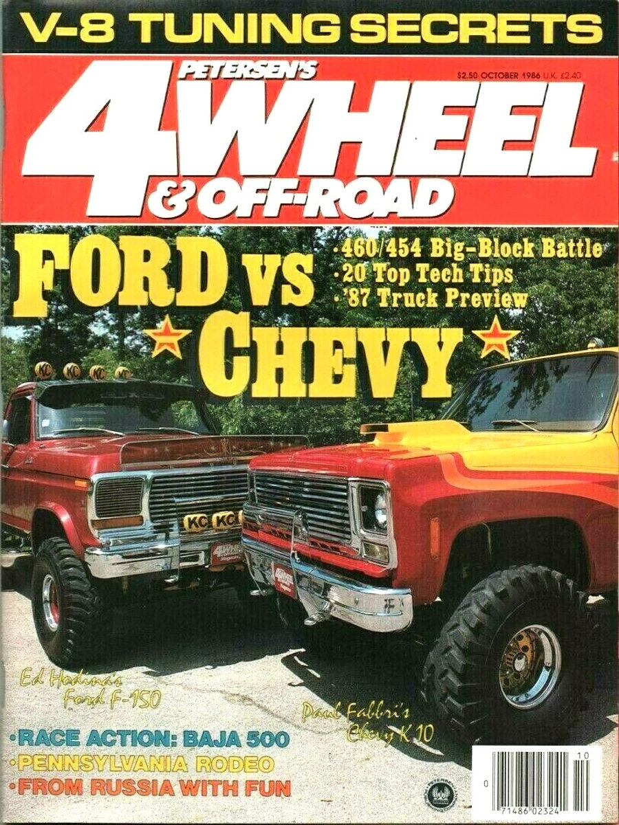4-Wheel Off-Road October 1986