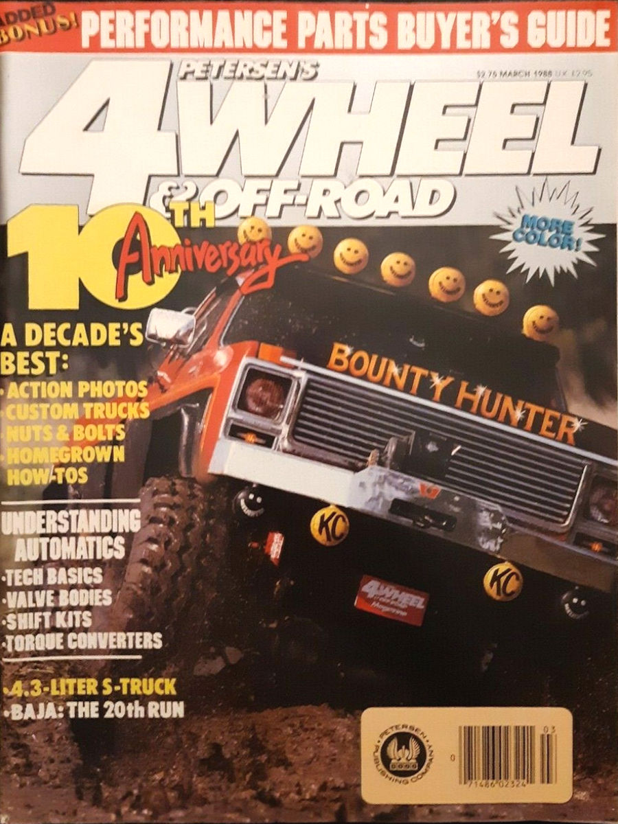 4-Wheel Off-Road March 1988