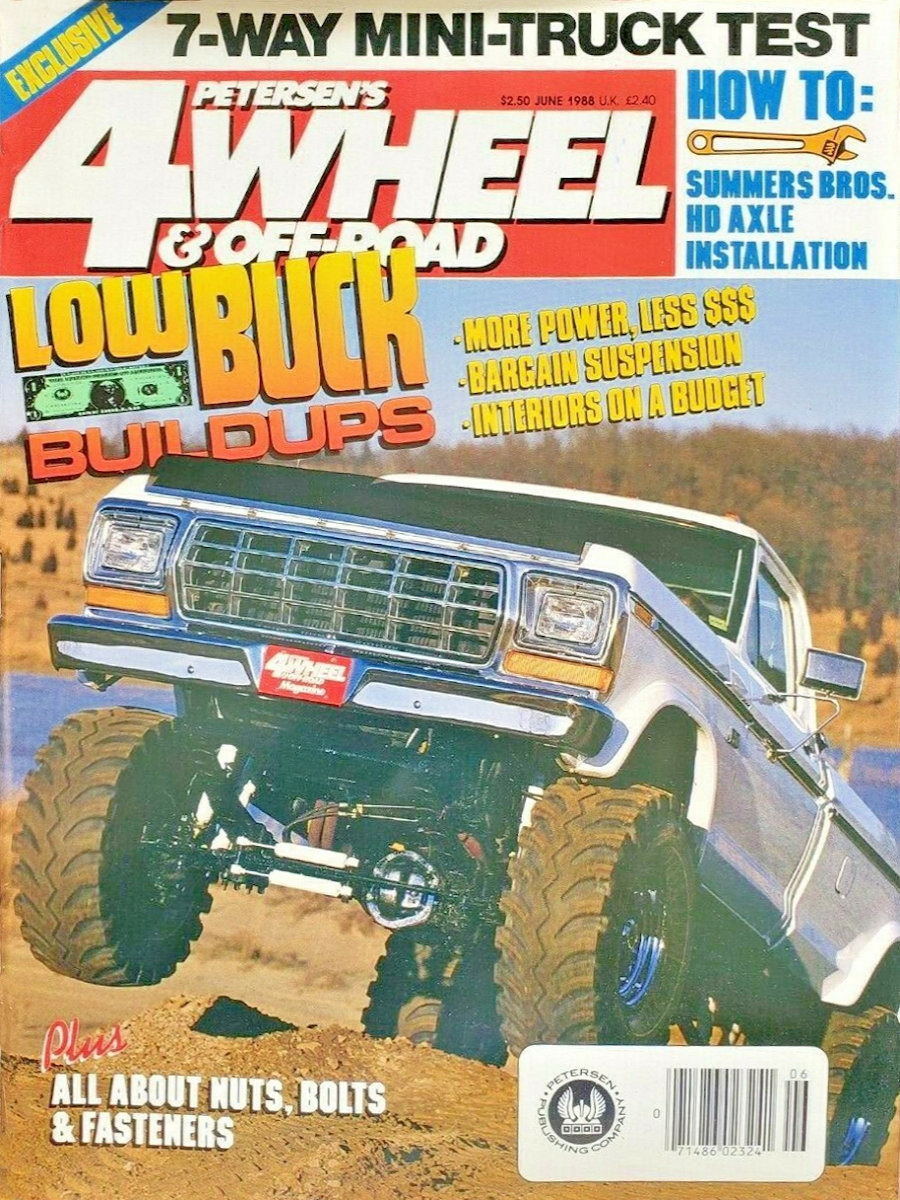 4-Wheel Off-Road June 1988
