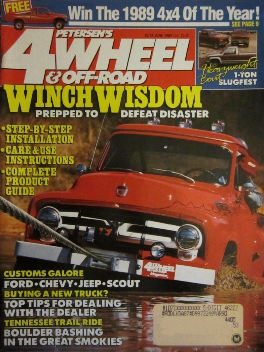 4-Wheel Off-Road June 1989