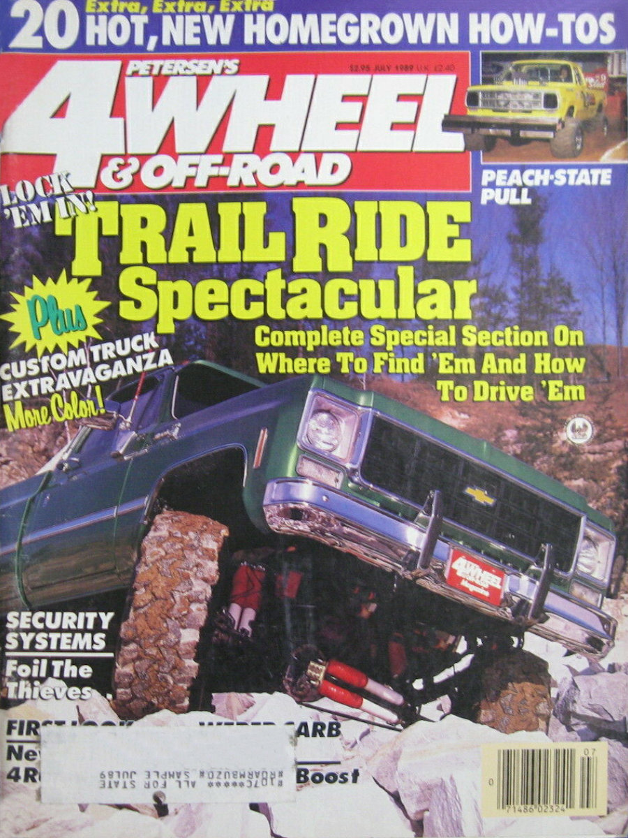 4-Wheel Off-Road July 1989
