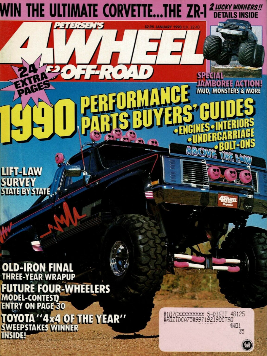 4-Wheel Off-Road January 1990