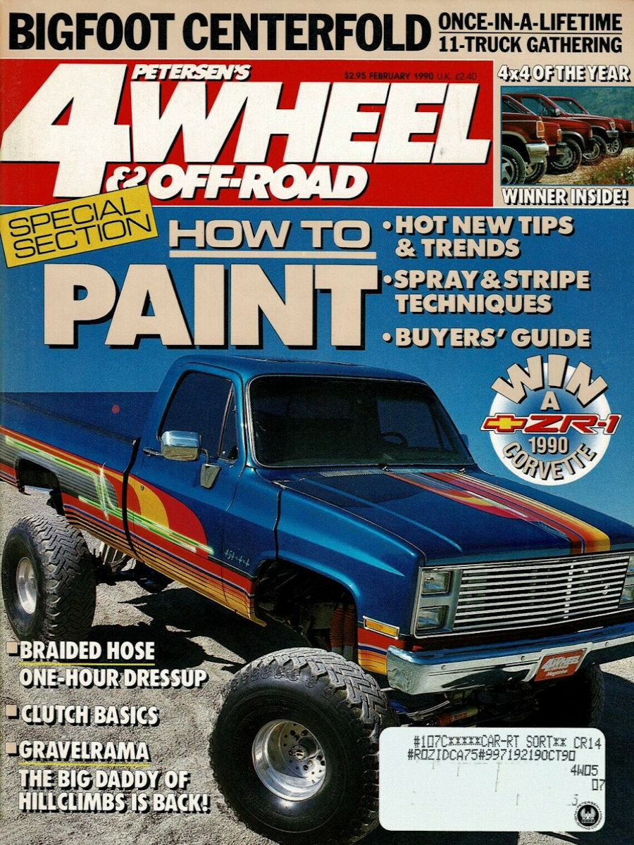 4-Wheel Off-Road February 1990
