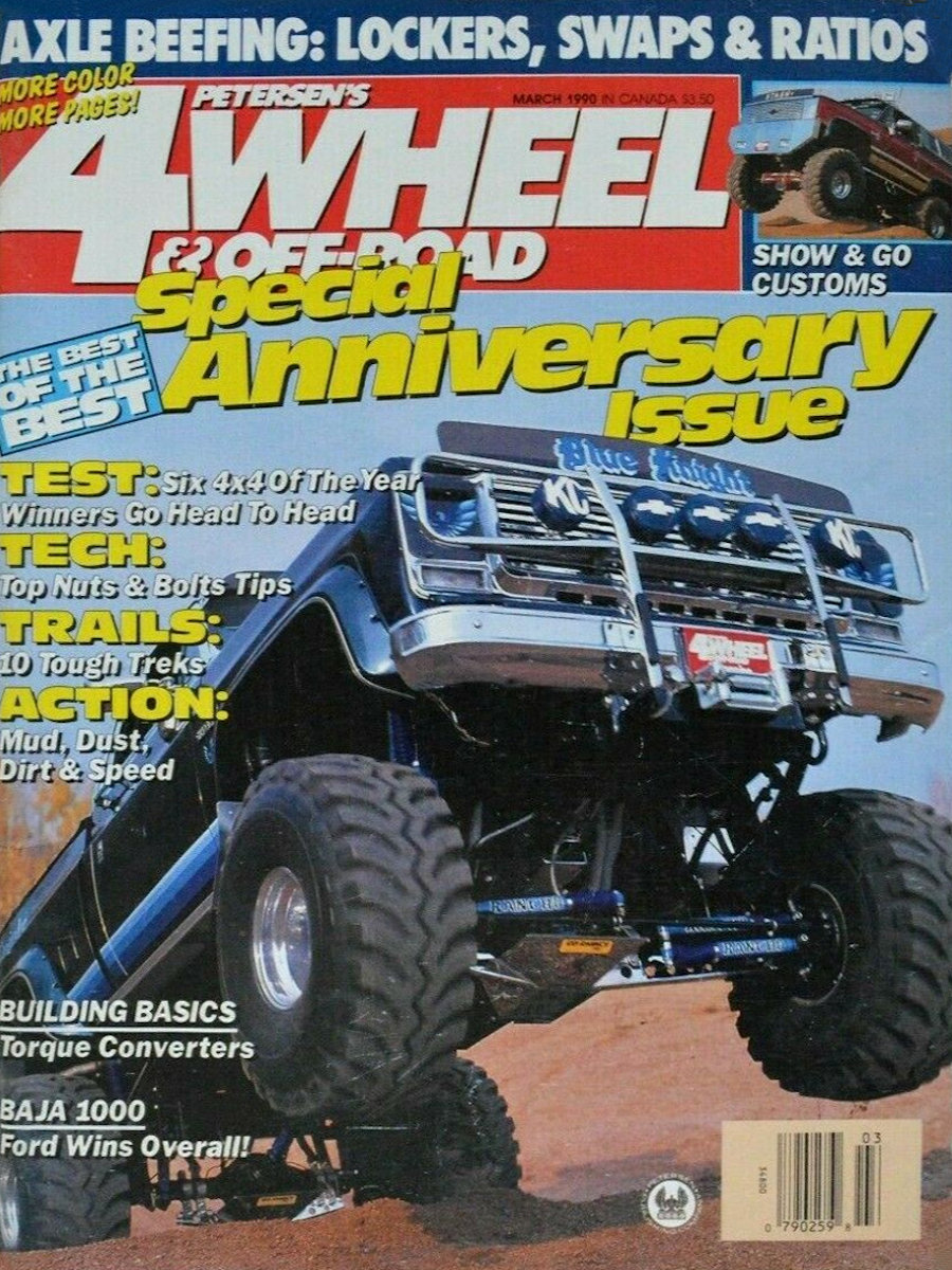 4-Wheel Off-Road March 1990