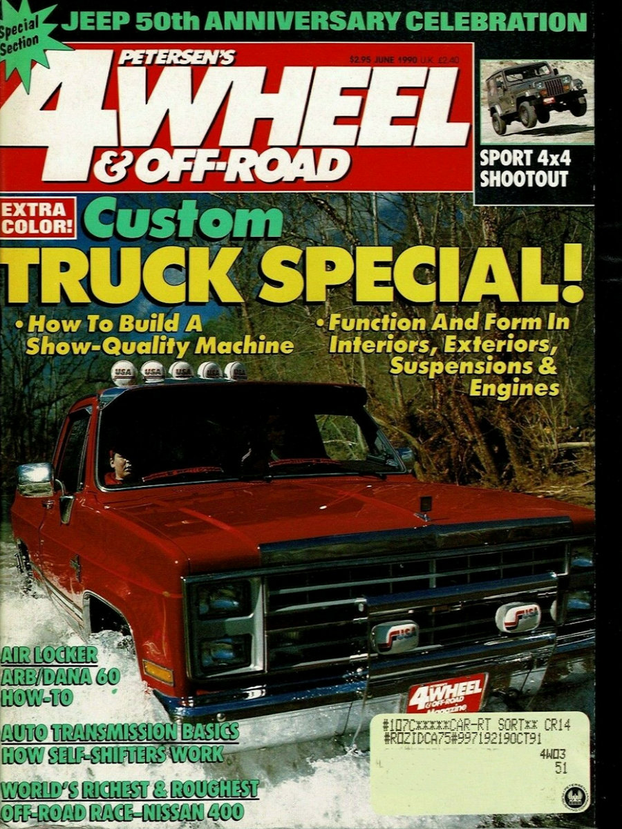 4-Wheel Off-Road June 1990
