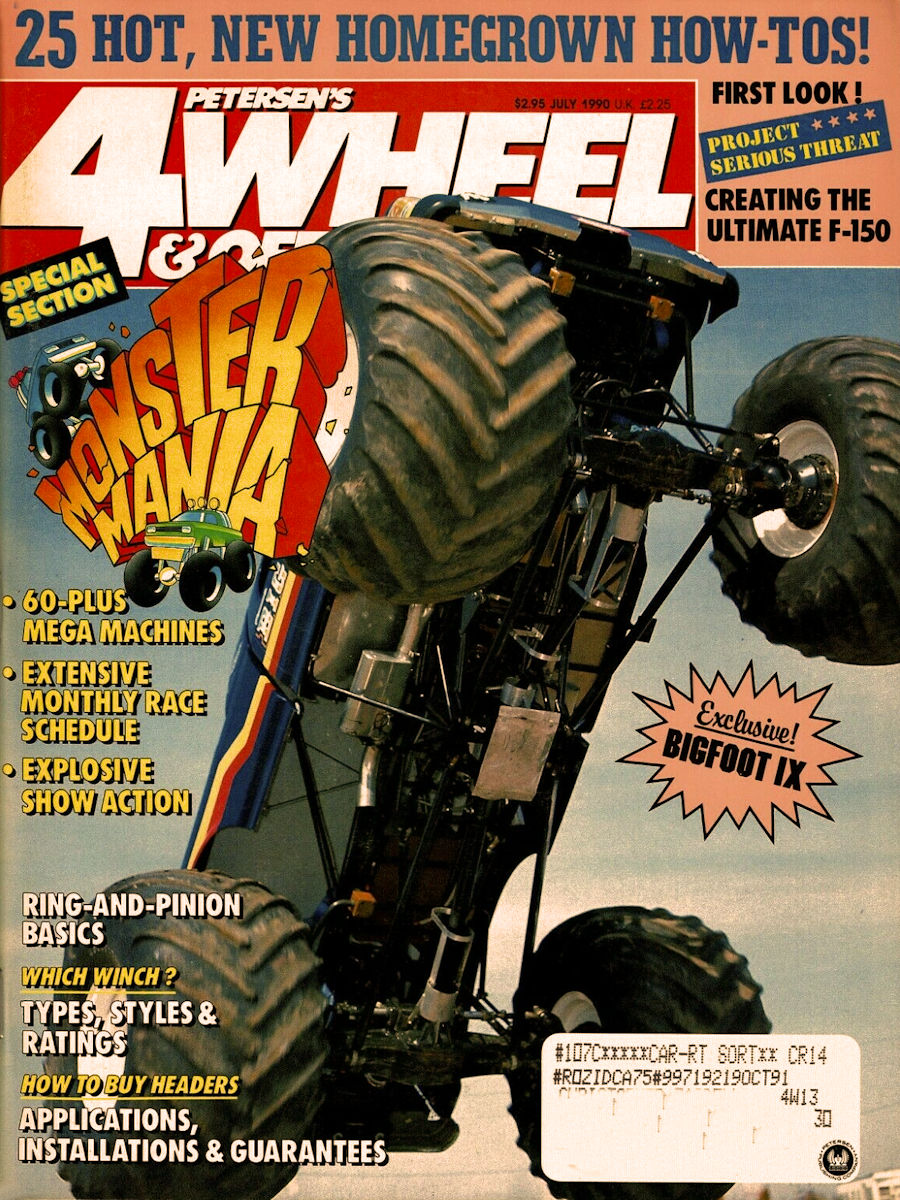 4-Wheel Off-Road July 1990