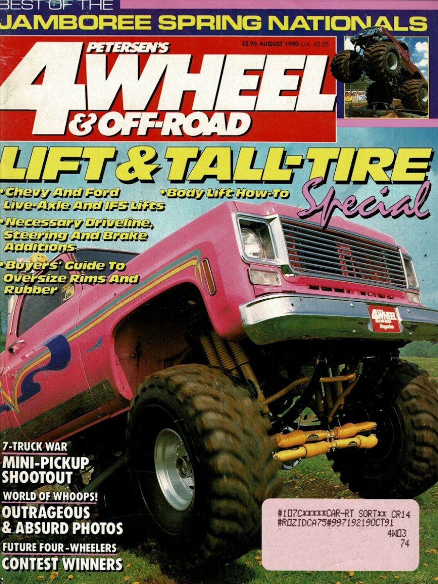 4-Wheel Off-Road August 1990