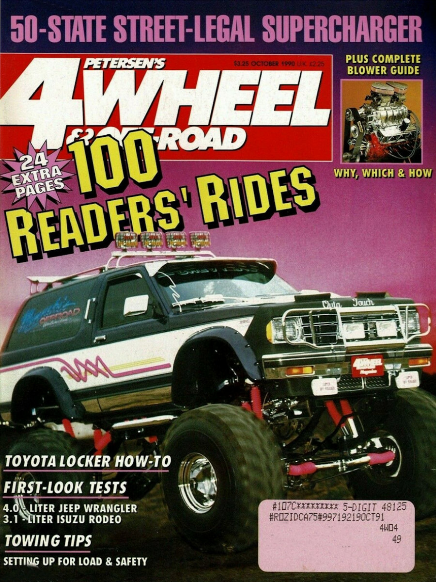 4-Wheel Off-Road October 1990