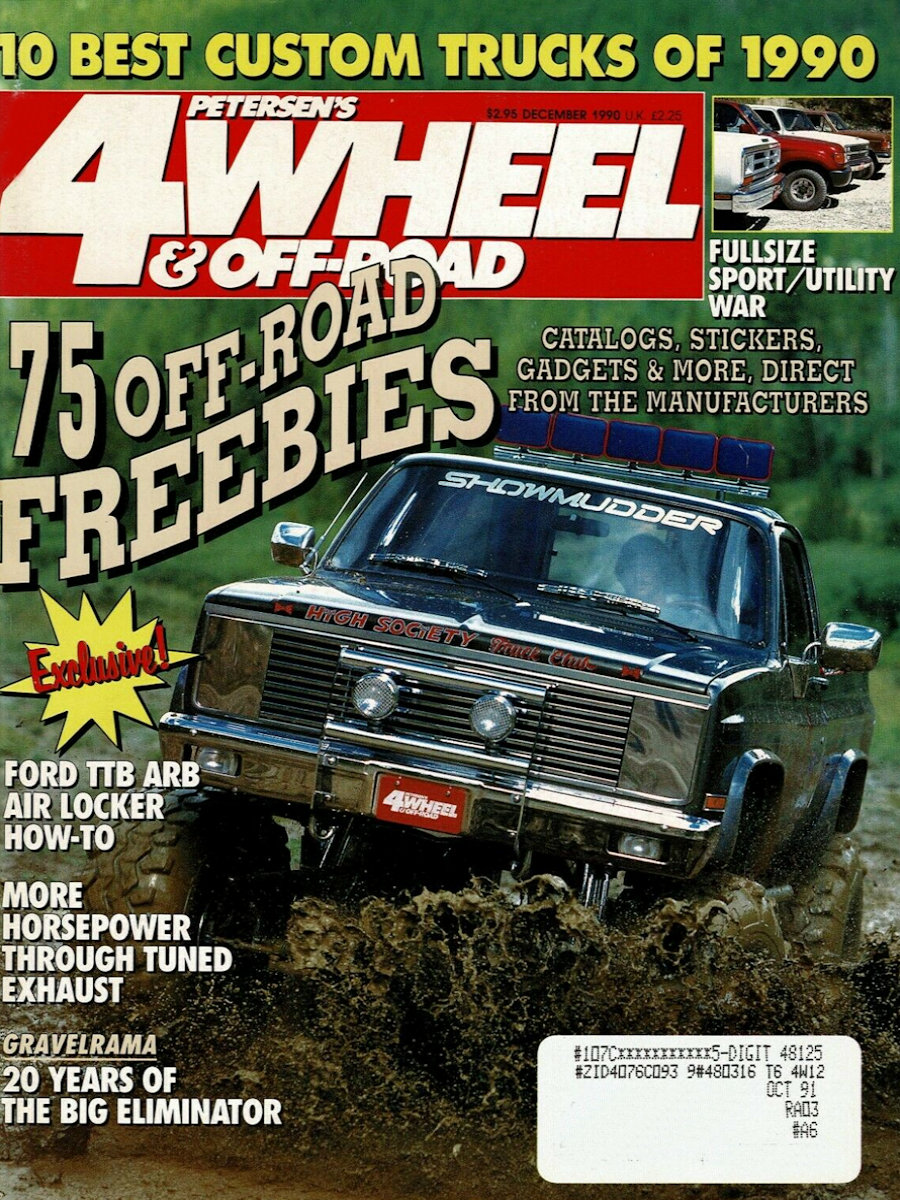 4-Wheel Off-Road December 1990