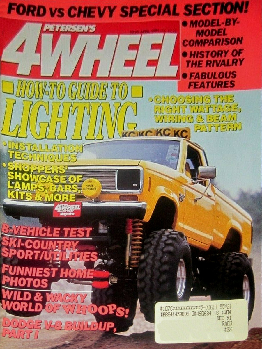 4-Wheel Off-Road April 1991