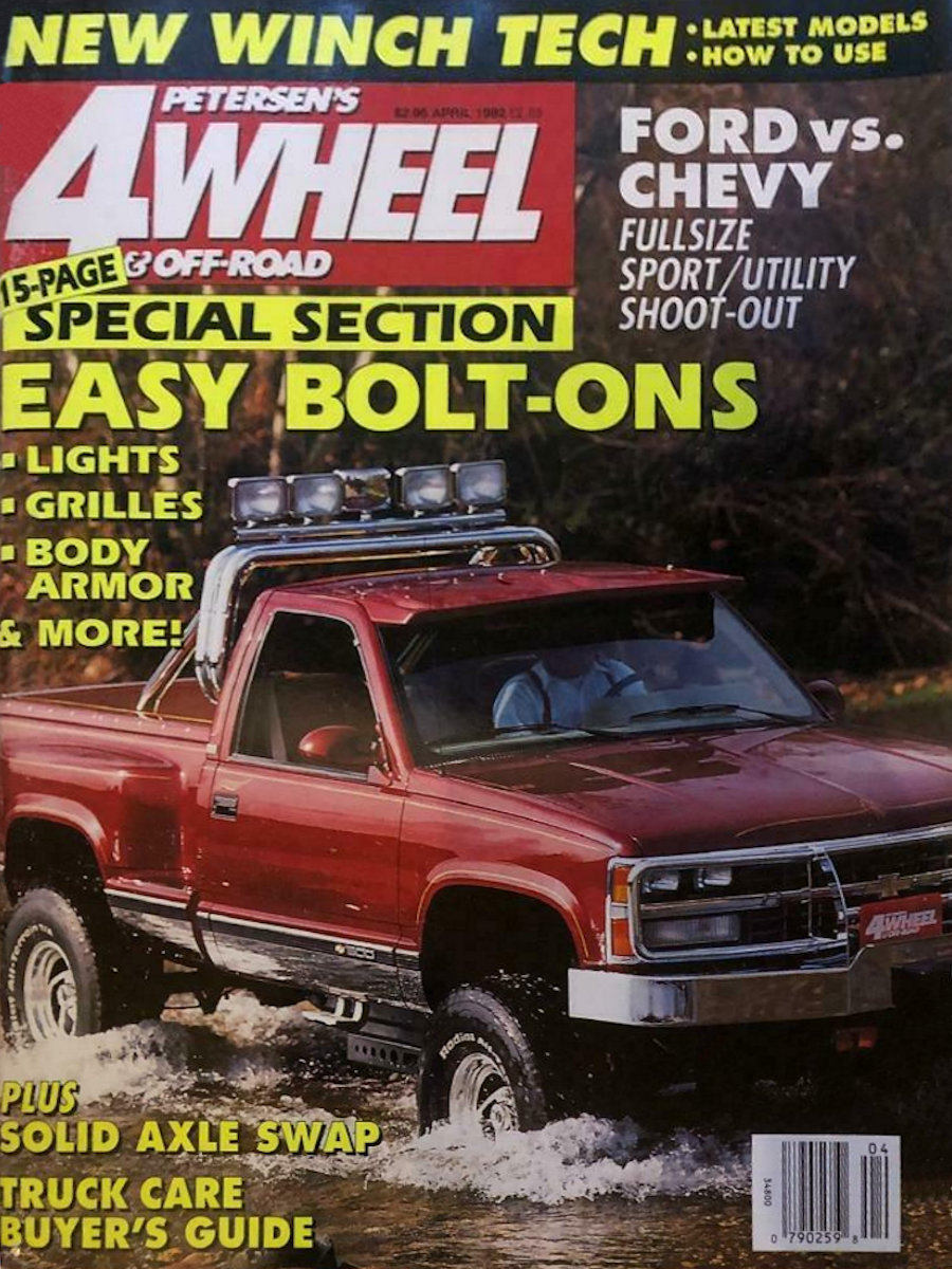 4-Wheel Off-Road April 1992