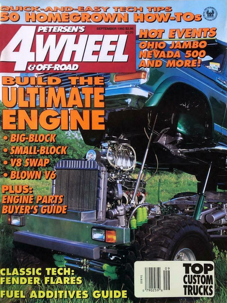4-Wheel Off-Road September 1992