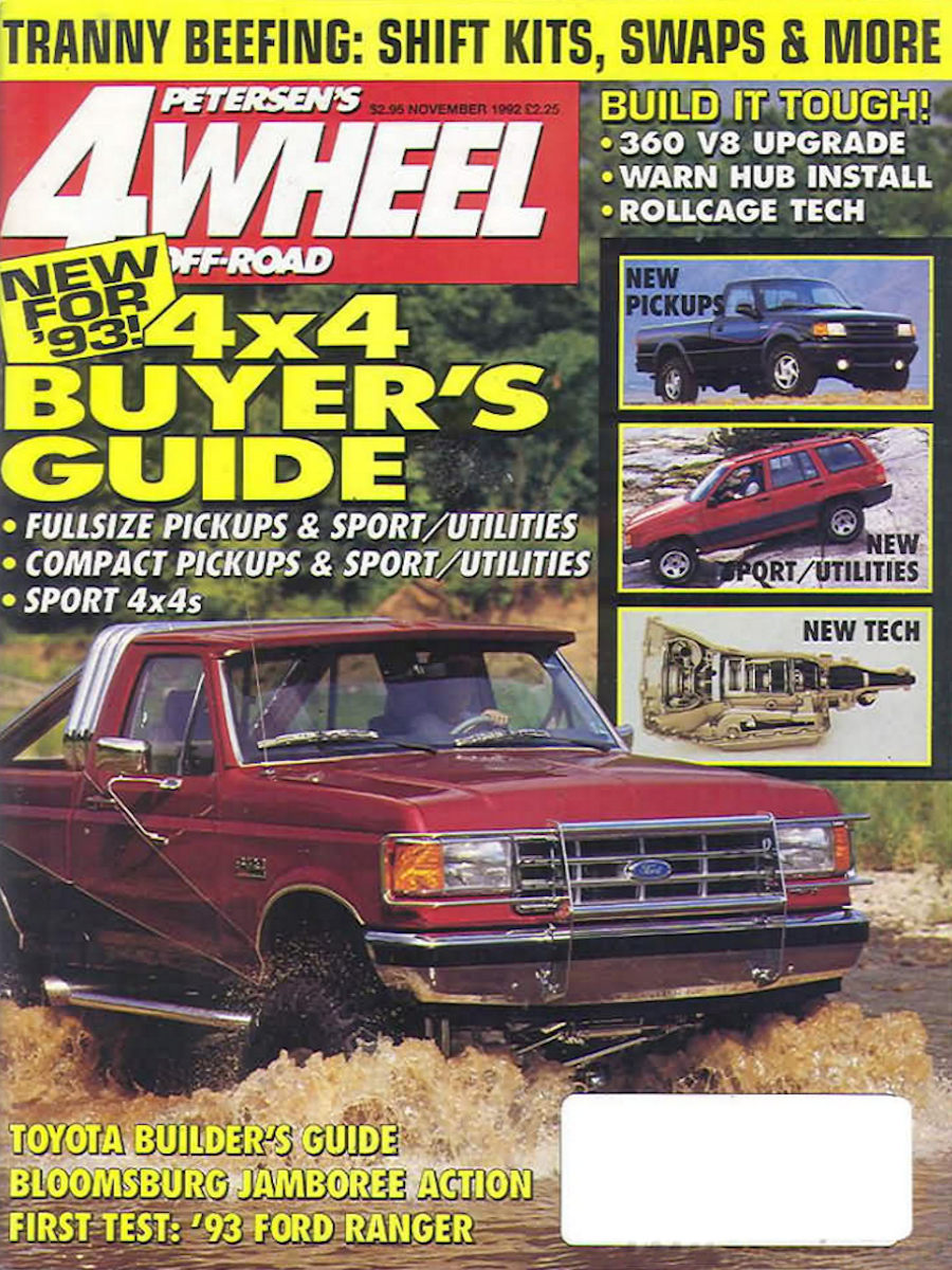 4-Wheel Off-Road November 1992