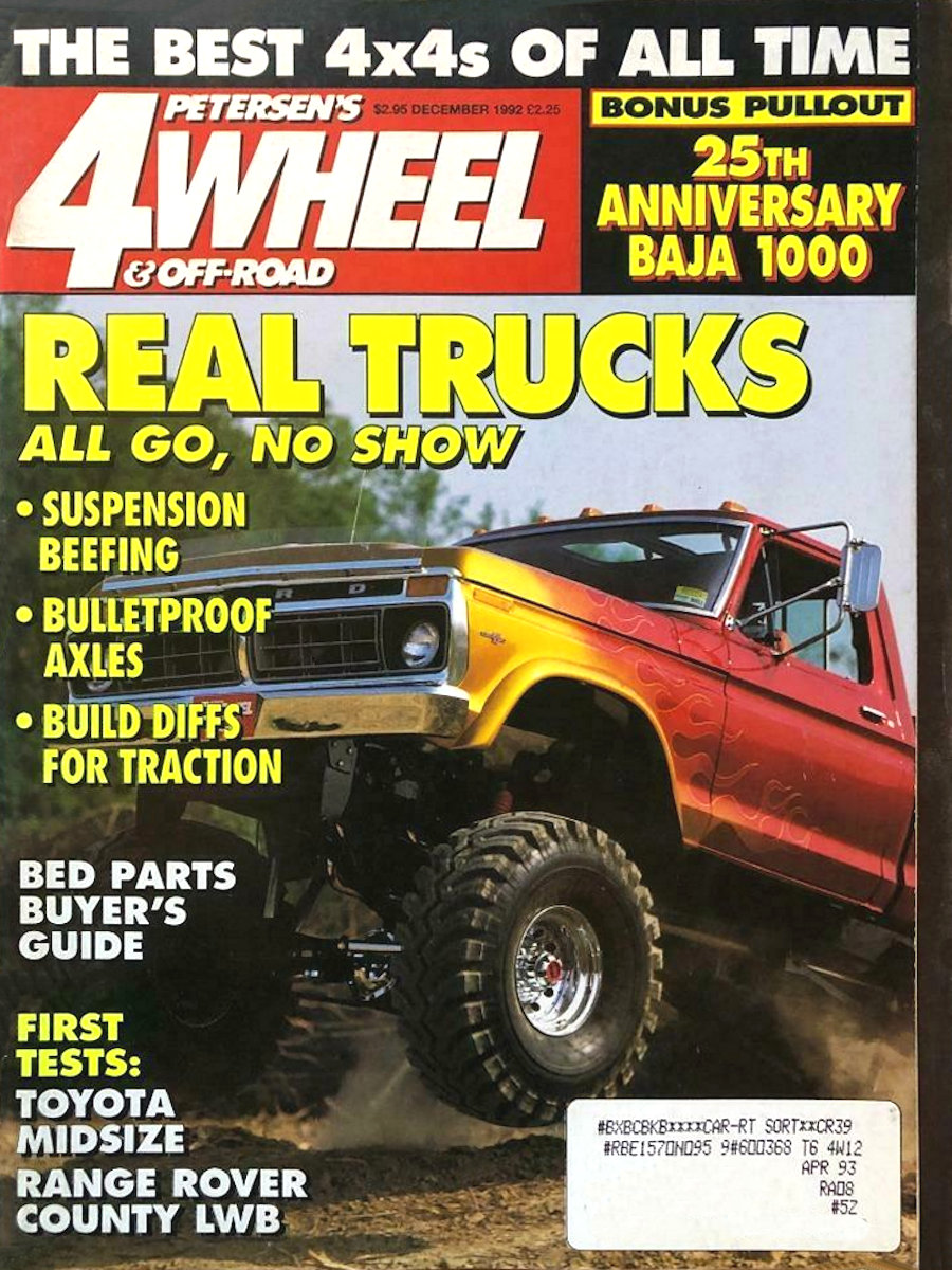 4-Wheel Off-Road December 1992