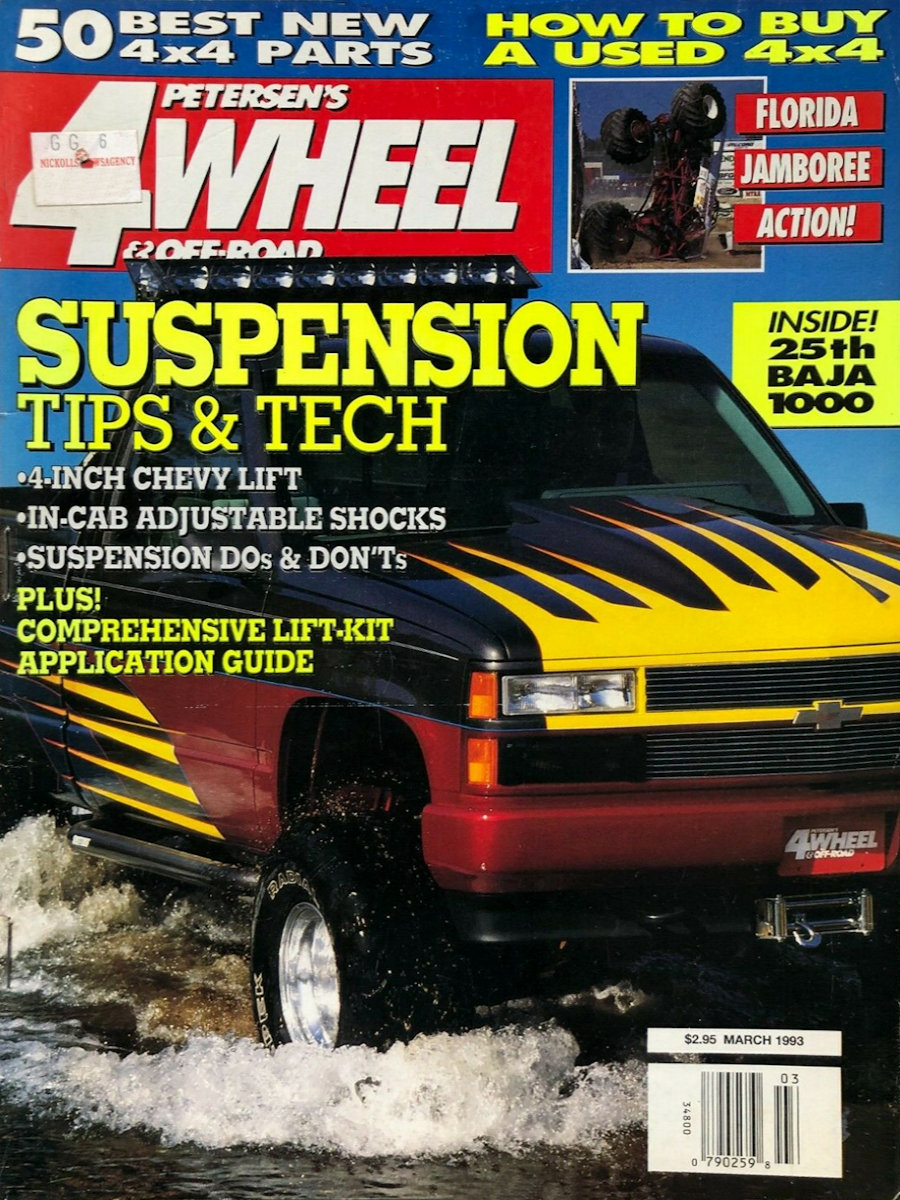 4-Wheel Off-Road March 1993