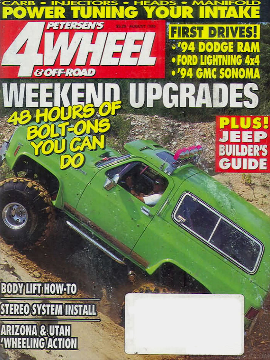 4-Wheel Off-Road Aug August 1993